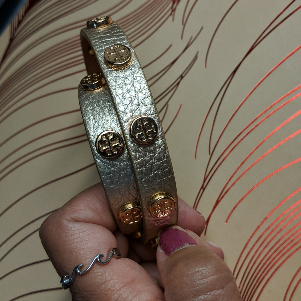 Tory Burch leather bracelet